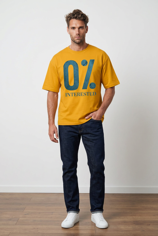 The zero Interested oversized tee