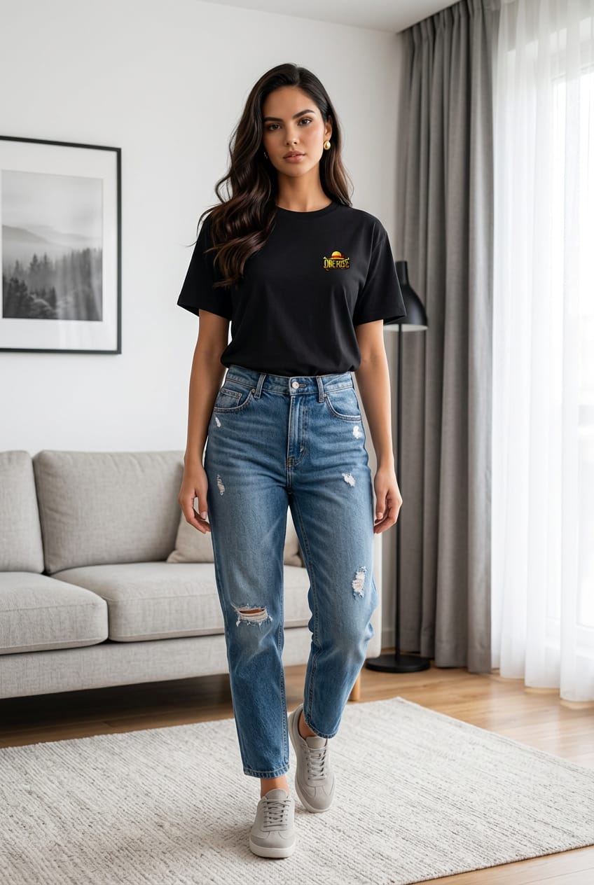 One piece ZORO Dragon Oversized Tee