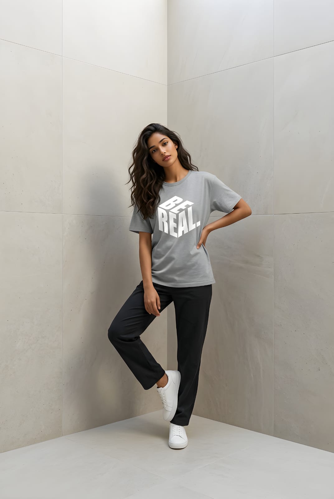 The "Be Real" Graphic Tee