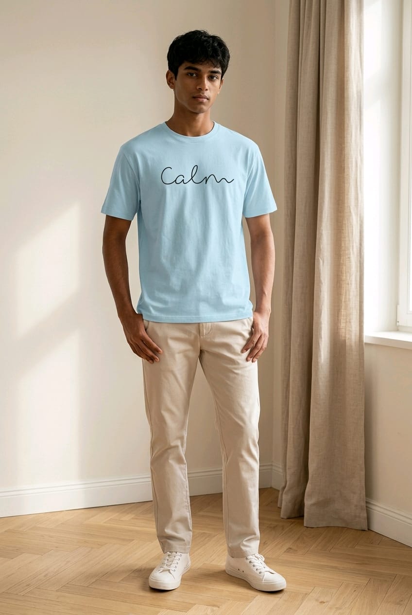 The Calm Typography Tee