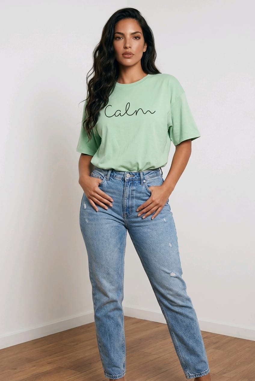 The Calm Typography Tee